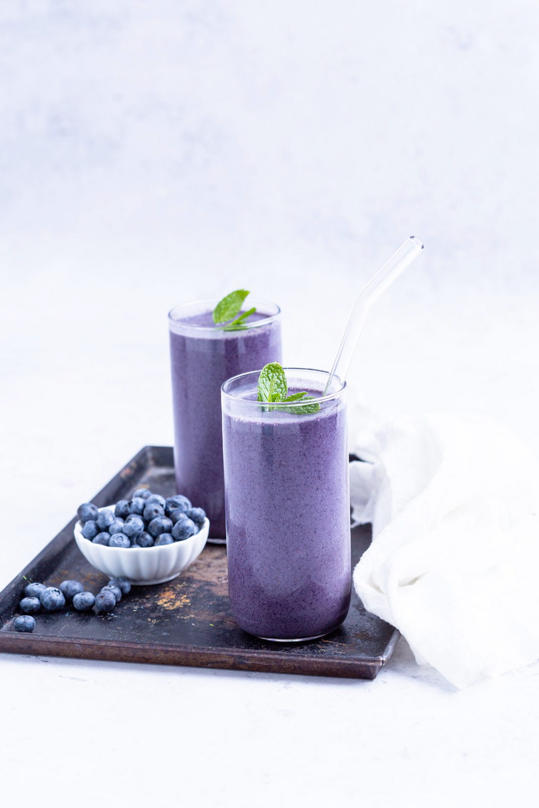 Blueberry Banana Protein Smoothie